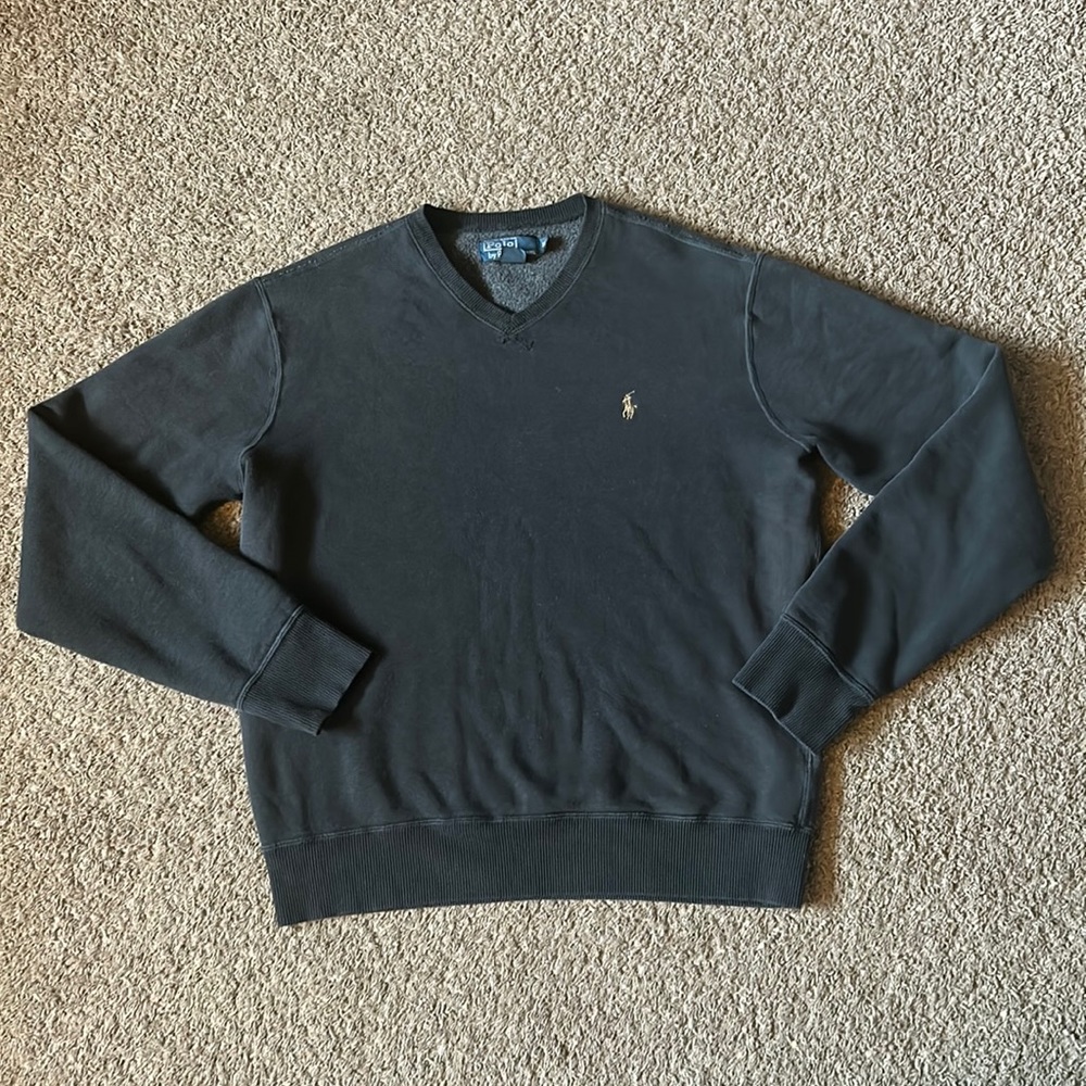 ralph lauren v neck sweater - Picture 1 of 3